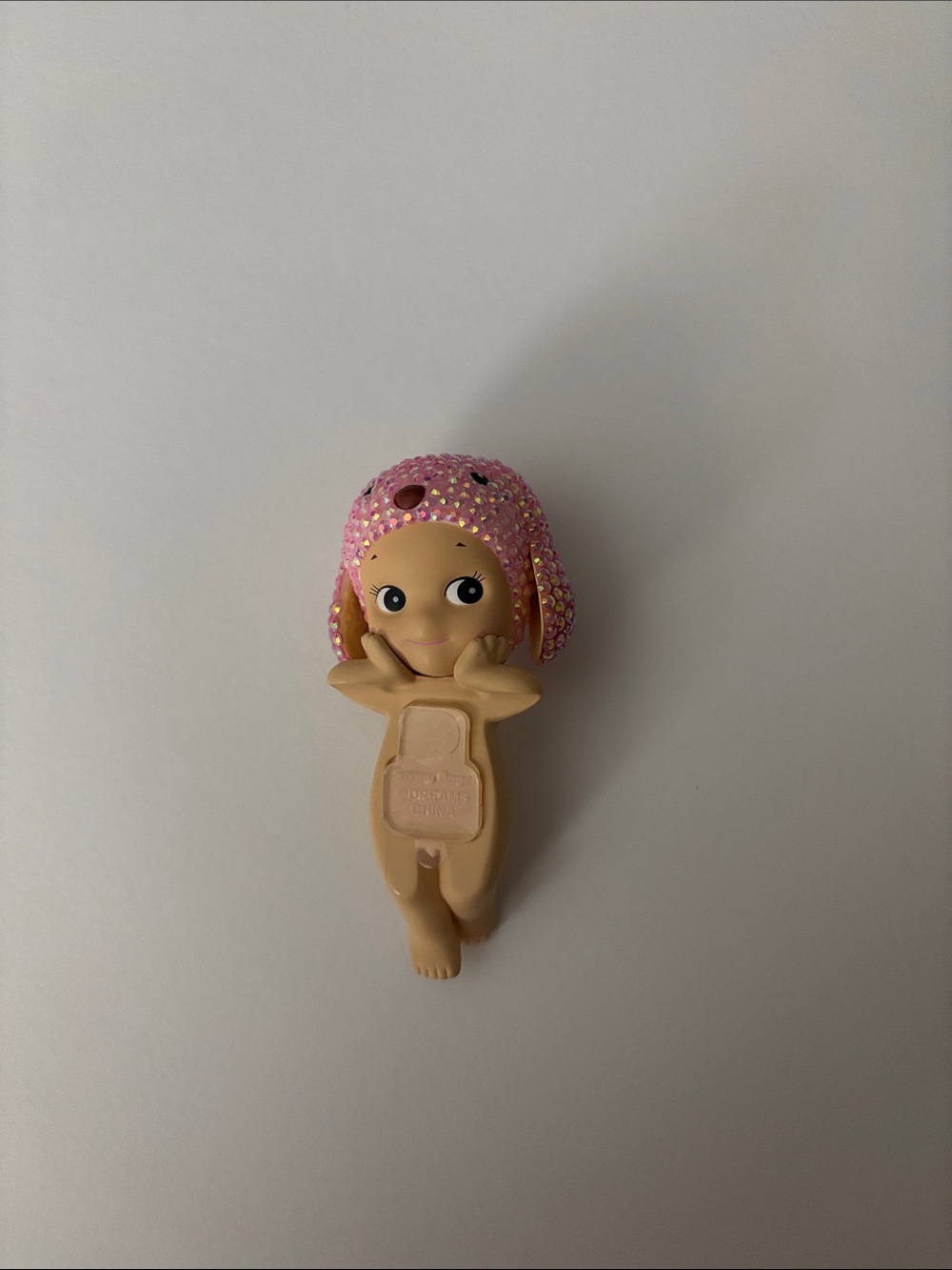 Sonny Angel light pink bunny hopper